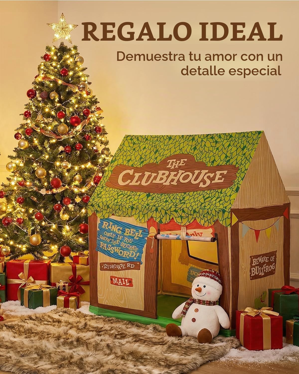 SweHouse Tienda de Juegos para Niños de Interior: Tienda de Campaña...