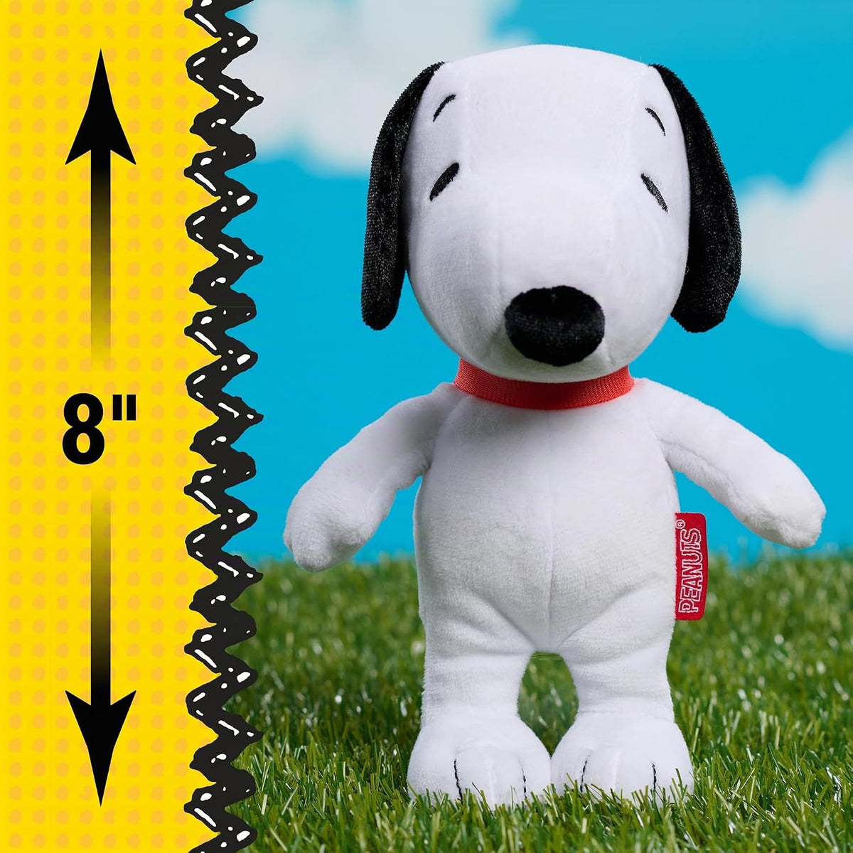 Peanuts Pequeño Peluche de Snoopy, Animal de Peluche de 7 Pulgadas,...