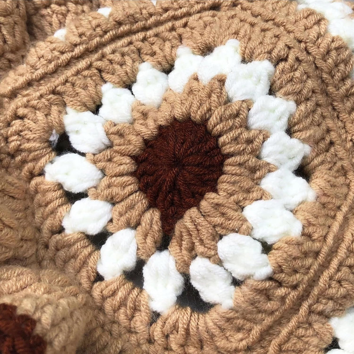 Julpsk Sombrero bohemio de flores de girasol para mujer, ligero, he...