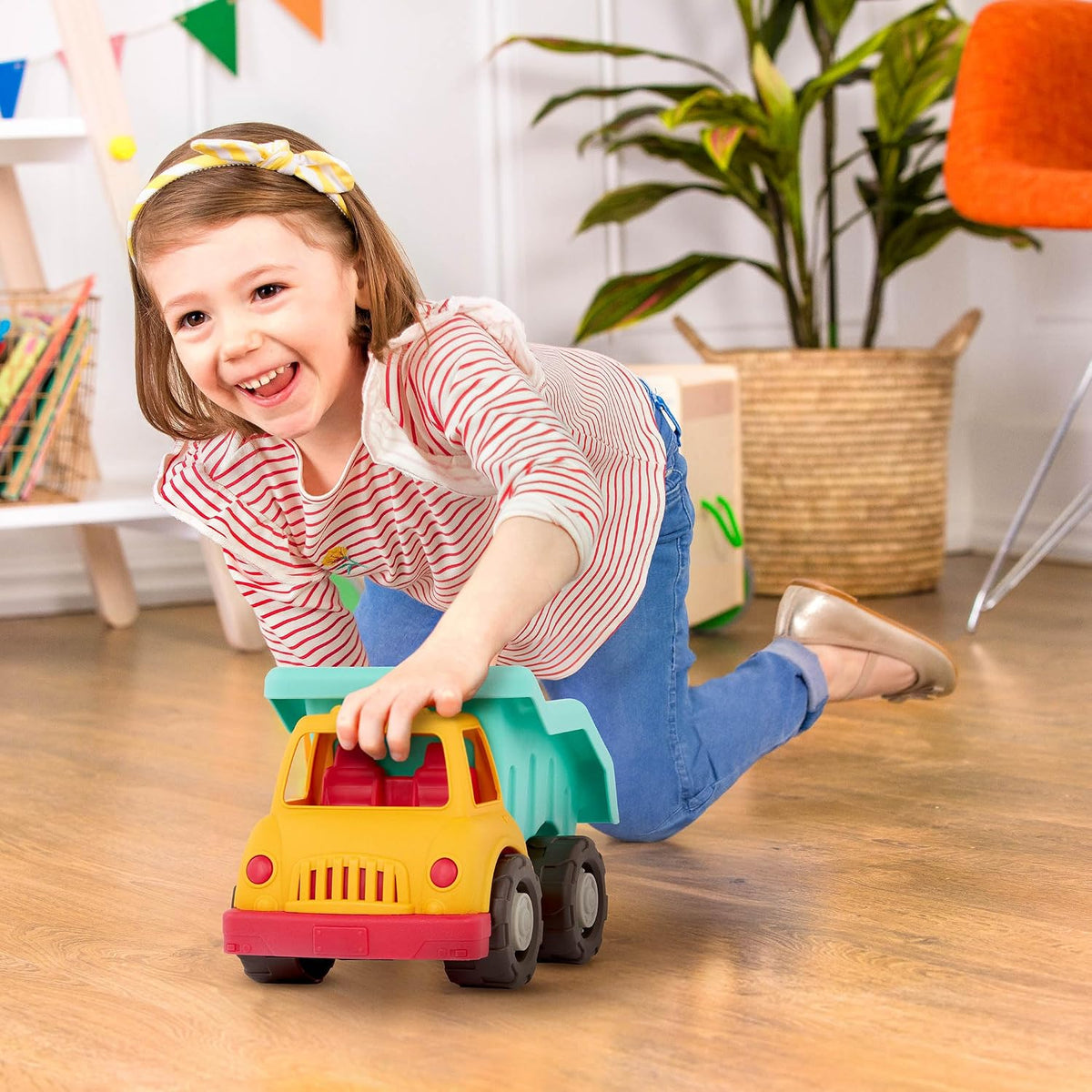 Battat \u2013 Wonder Wheels \u2013 Camión Volquete para Niños Peque...