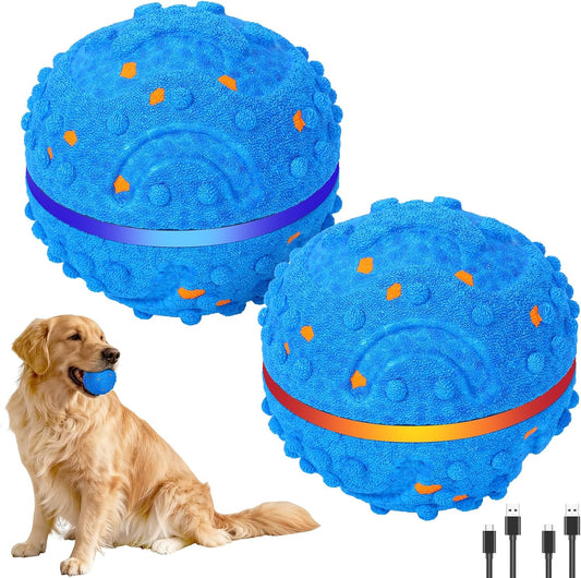 YMKWZ Paquete de 2 juguetes interactivos inteligentes para perros c...