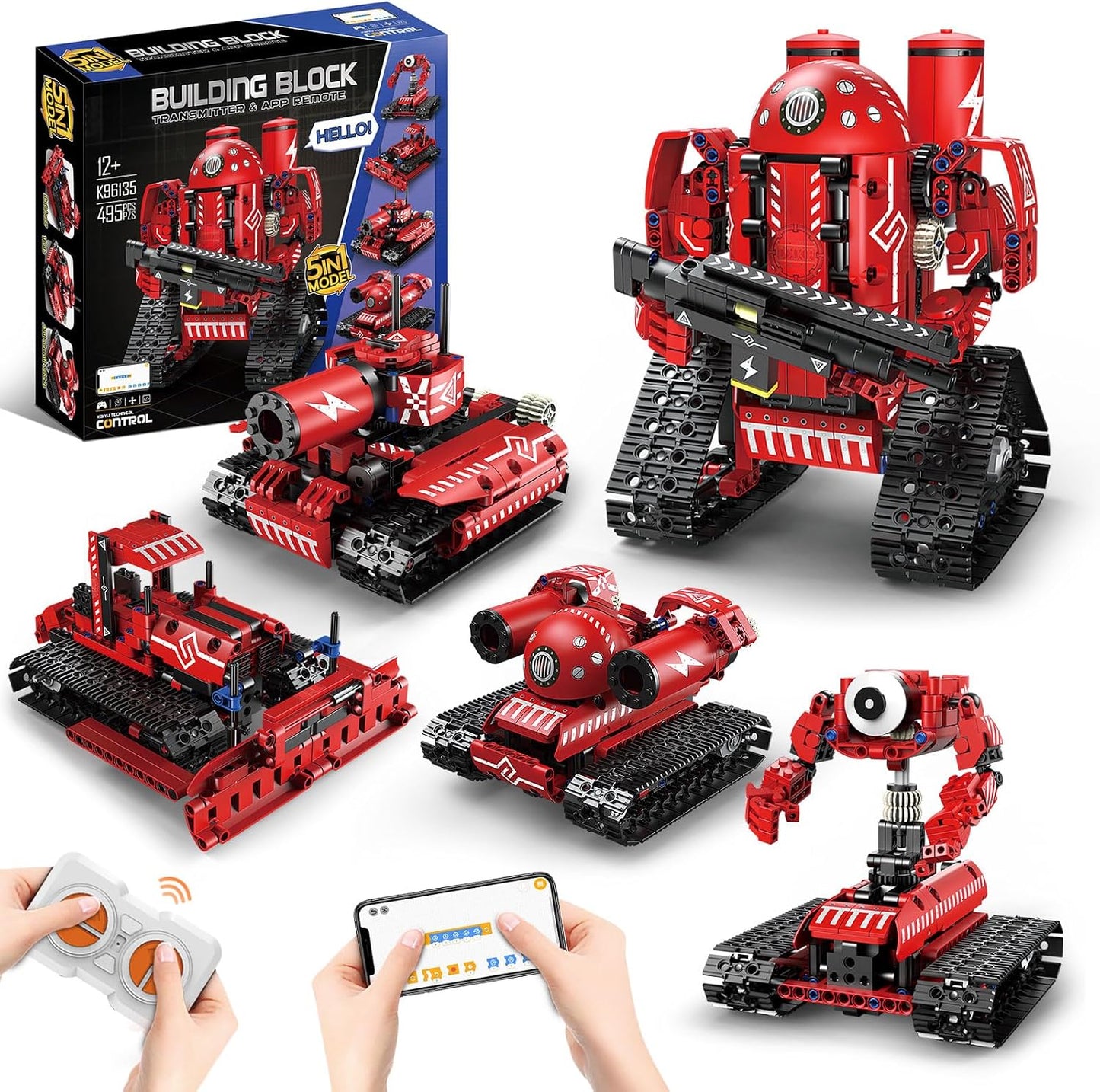 OUTOGO STEM - Kit de construcción de robot para niños de 8 a 16 año...