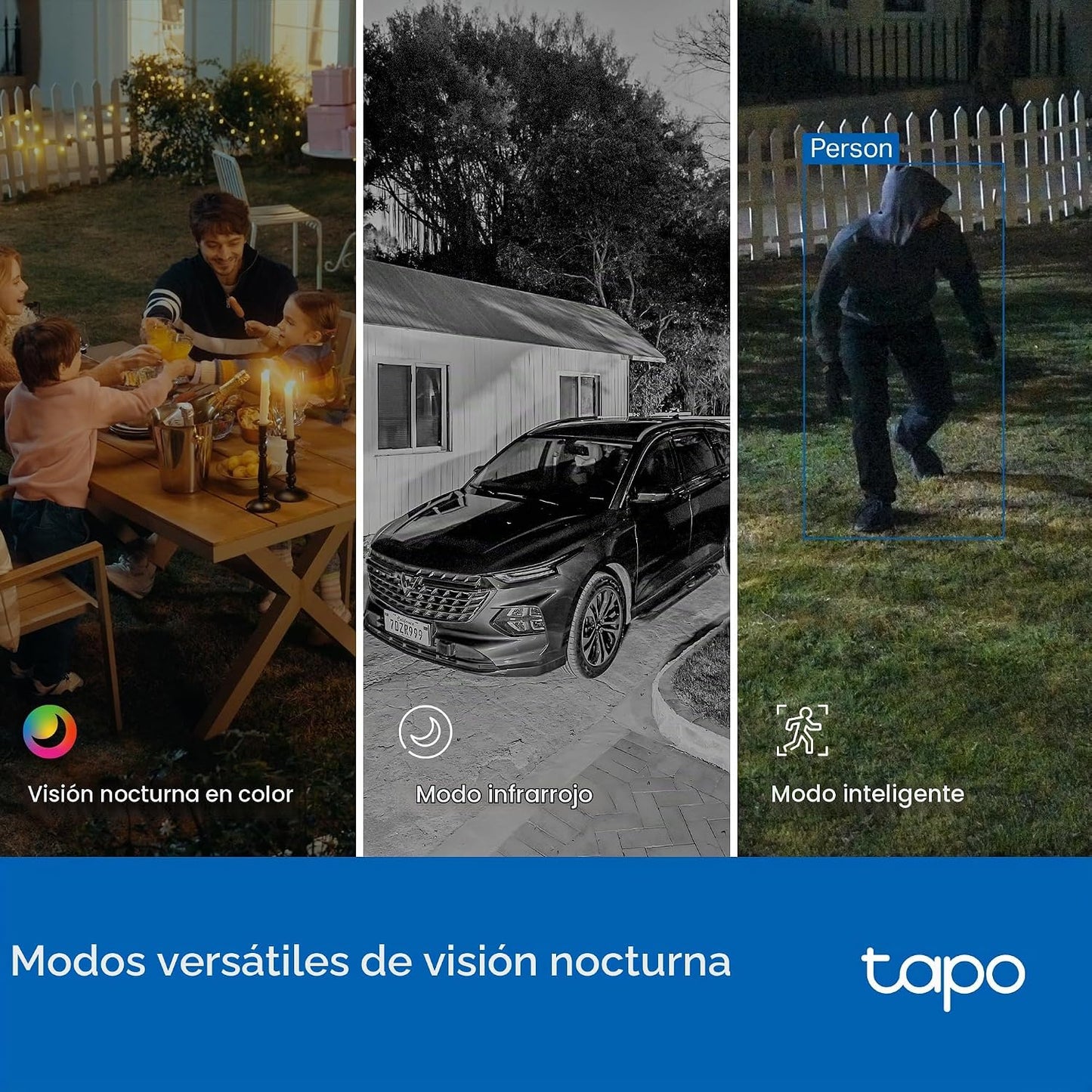 Tapo - Cámara de seguridad de 2K 3MP con inclinación para interiore...