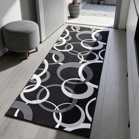 YIHOUSE Alfombra de pasillo de cocina de 2 x 6 pies, antideslizante...