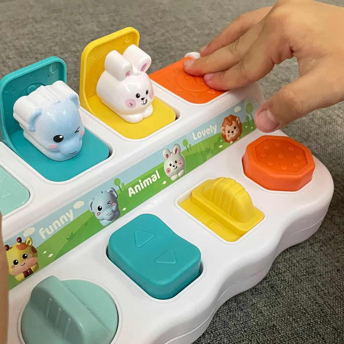 Juguete de causa y efecto para niños pequeños de 2 a 3 años \u2013...