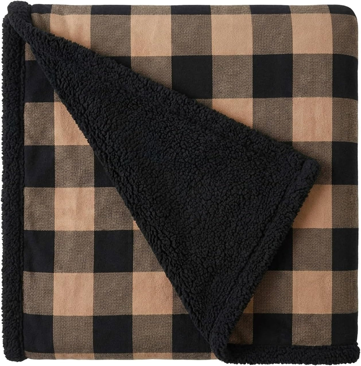 Eddie Bauer - Manta Throw, Manta Suave de Forro Polar Cepillado y S...