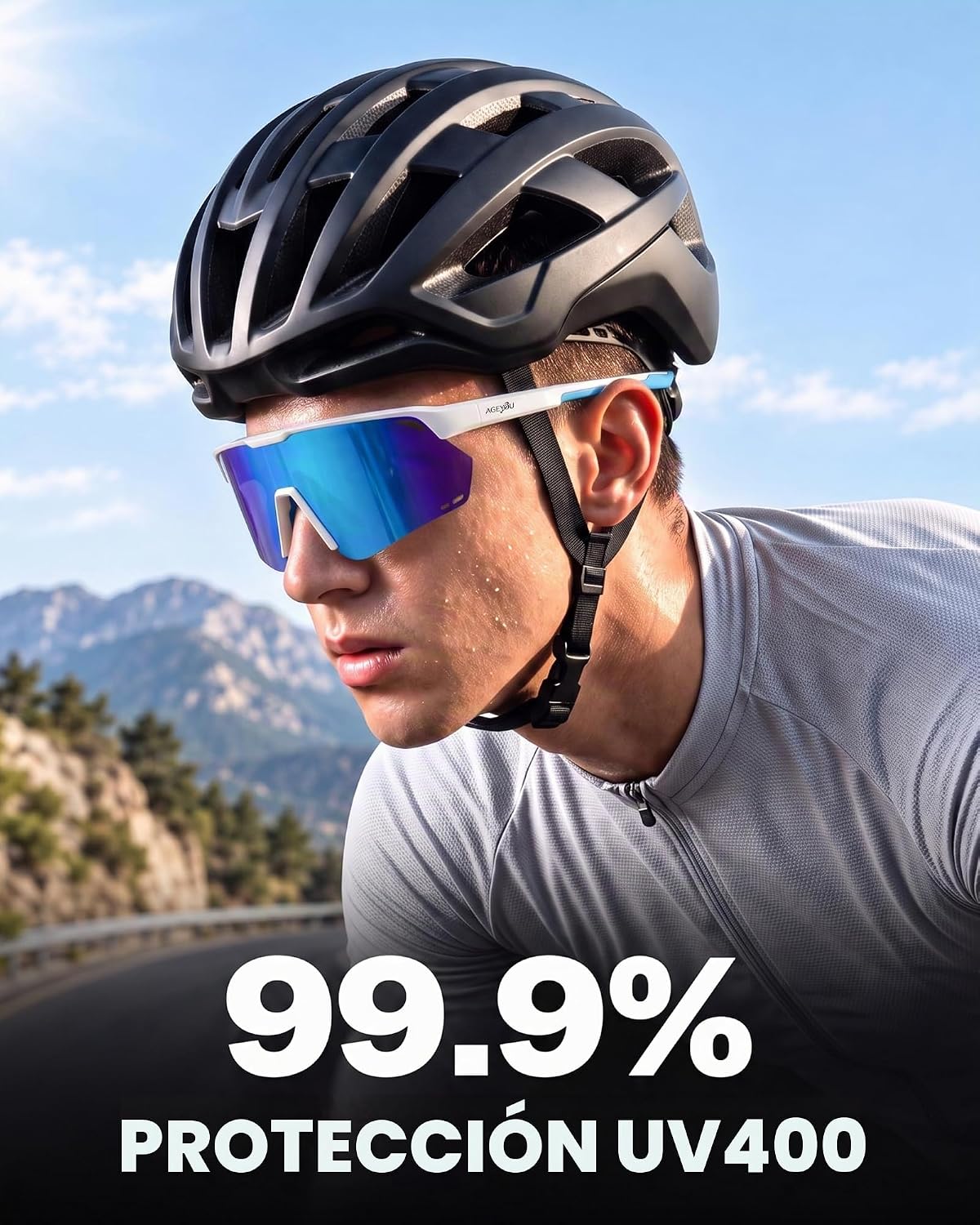 AGEYOU Gafas de sol deportivas polarizadas para hombres y mujeres |...