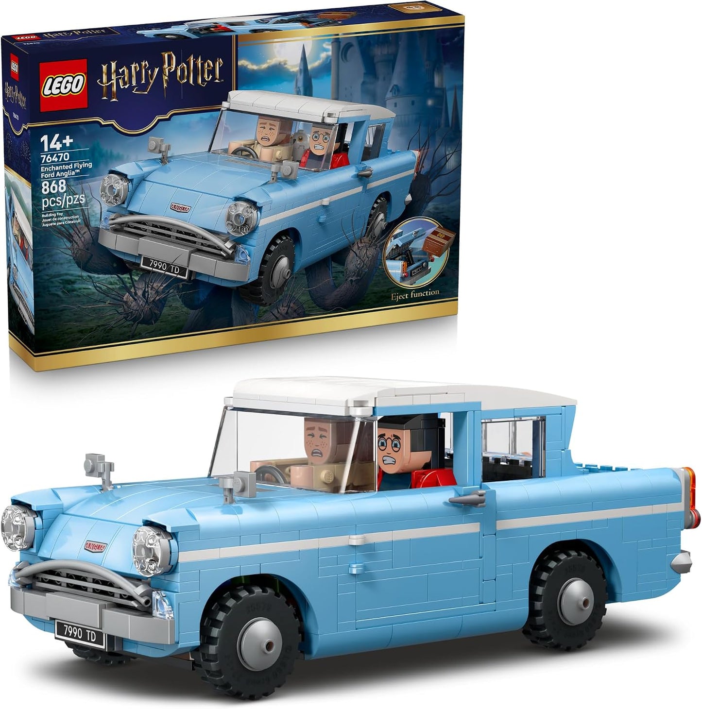 LEGO Harry Potter Enchanted Flying Ford Anglia - Juguete de constru...