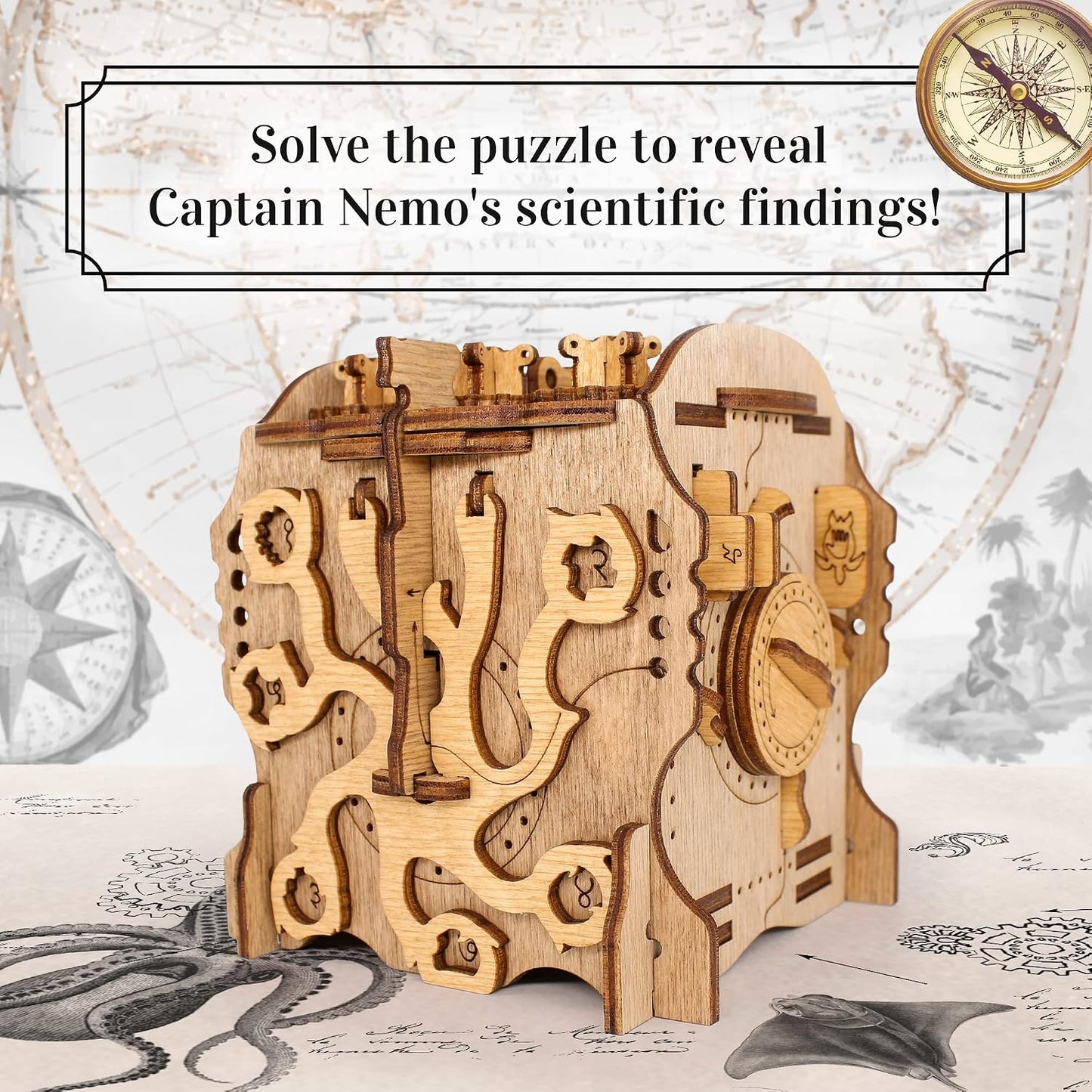 iDventure Cluebox - Captain's Nemo Nautilus - Juego de Escape Room...