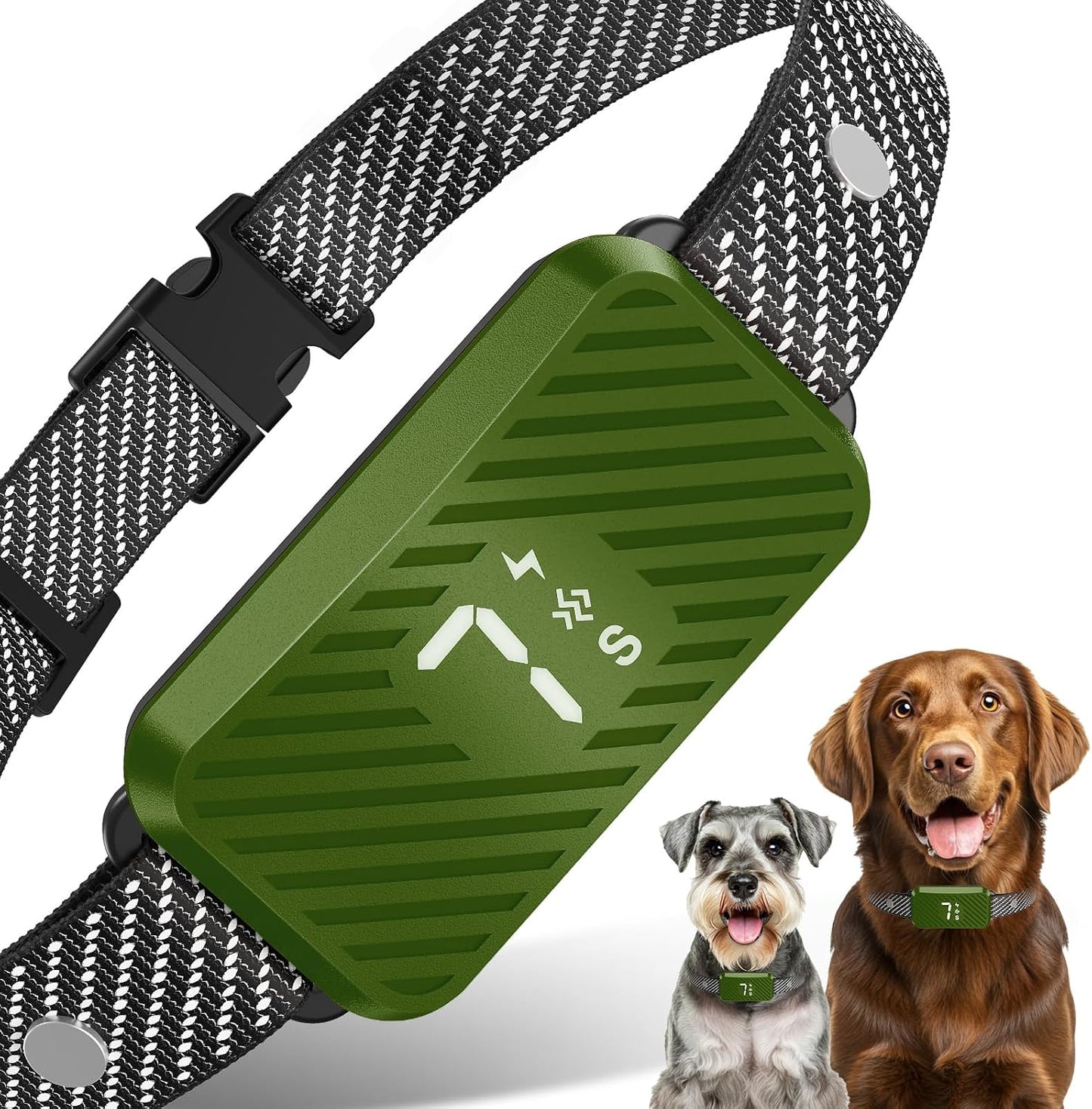 Collar antiladridos para perros grandes, medianos y pequeños, colla...