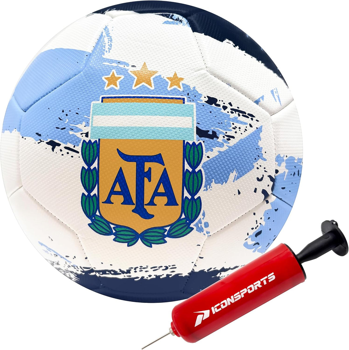 Icon Sports - Balón de fútbol oficialmente licenciado de la Asociac...