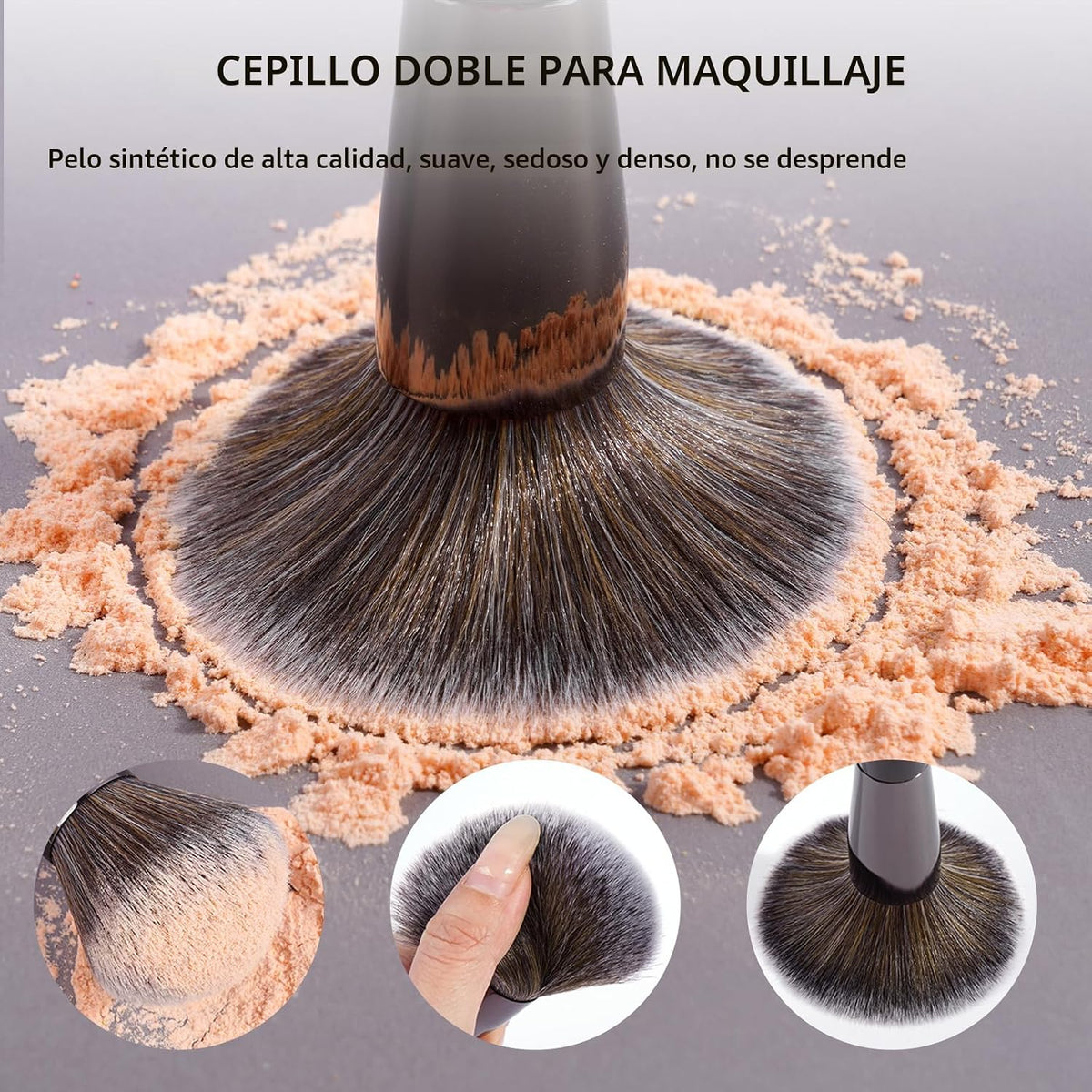 MAANGE 20 brochas de maquillaje con caja de regalo, brochas de maqu...