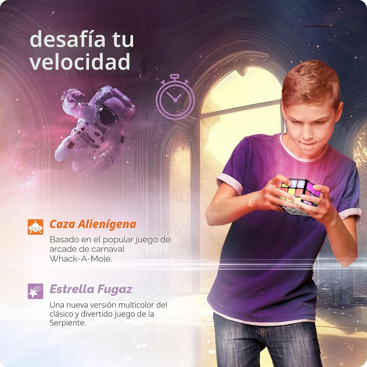 Ninja Blast - Cubo de actividades recargable para juegos \u2013 Jug...