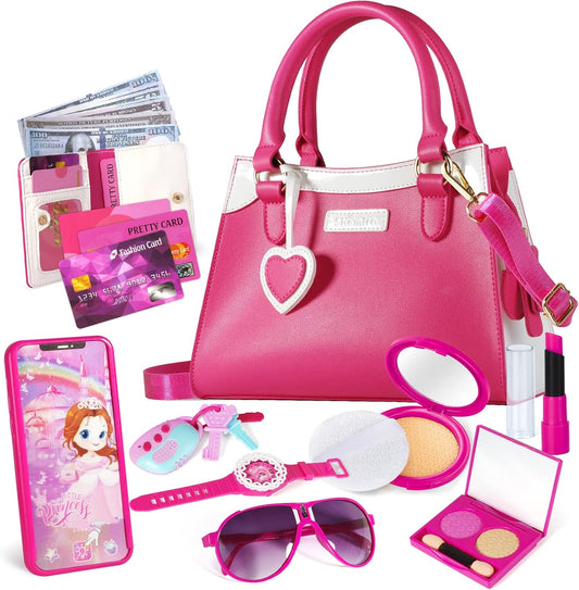 Shemira Bolsa de Juego para Niñas Pequeñas, Juguetes de Princesa de...