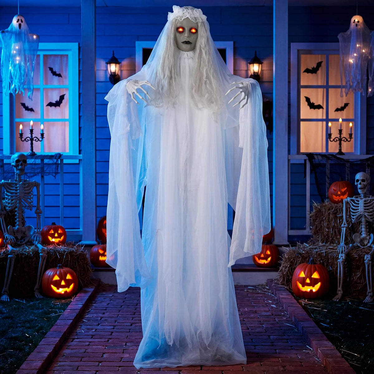 JOYIN Decoraciones de Halloween de 67 pulgadas para exteriores, dec...