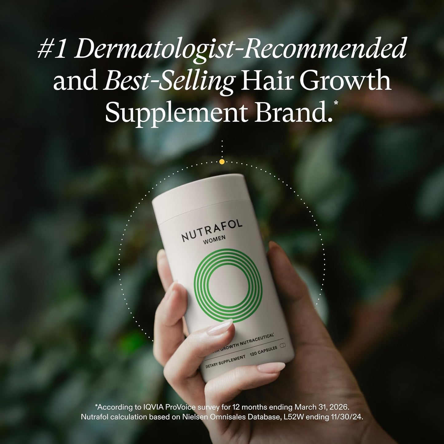 Nutrafol - Suplementos de crecimiento del cabello para mujeres de 1...