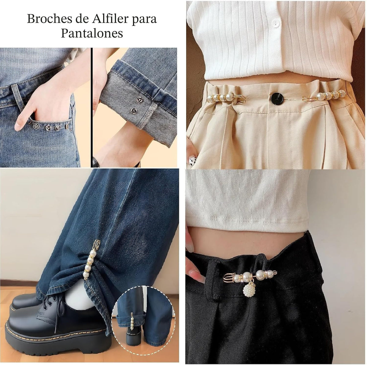 Kit de 72 dijes para calcetines Junk, broches y alfileres dorados p...