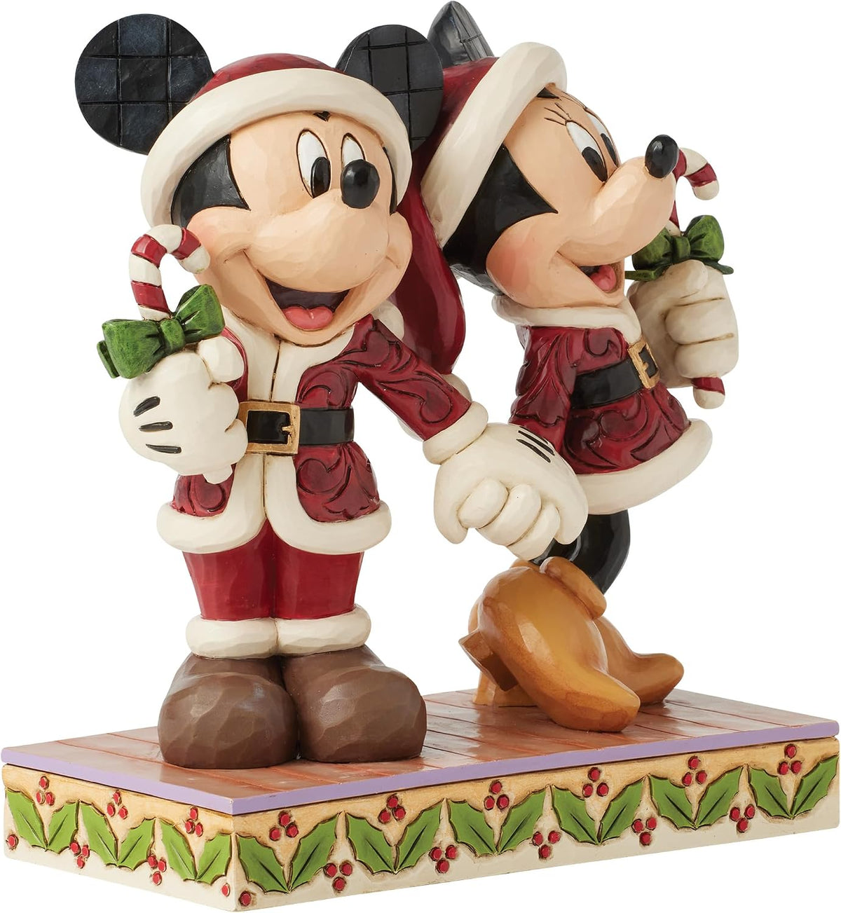 Enesco Disney Traditions by Jim Shore - Figura de Mickey y Minnie M...