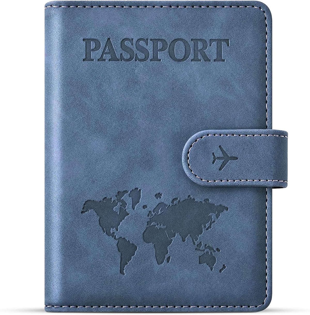 Soporte para pasaporte para artículos esenciales de viaje, funda ti...