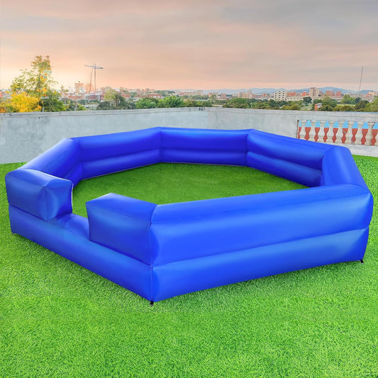 WARSUN Piscina de pelotas Gaga inflable de 15 pies con potente sopl...