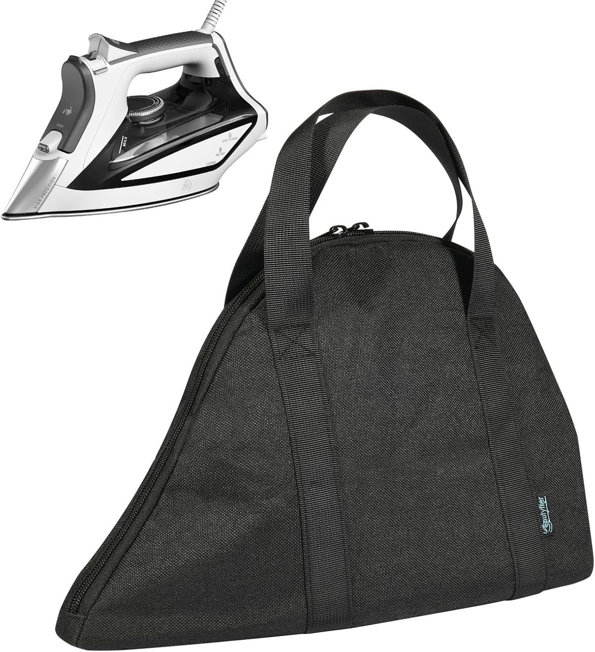 Beautyflier Bolsa para plancha de vapor para planchas compactas de...