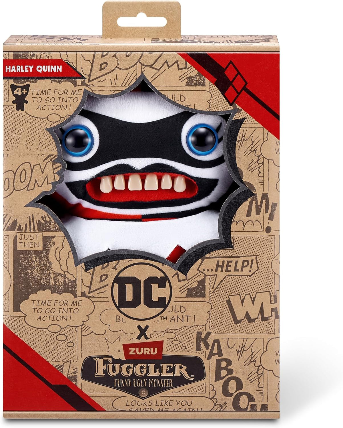Fuggler x DC by ZURU Monstruo divertido y feo, de peluche, coleccio...