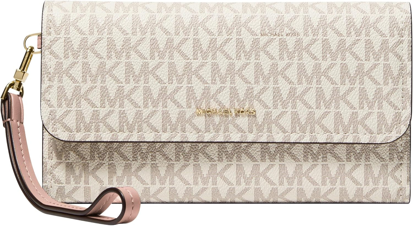 Michael Kors Jet Set - Pulsera con cremallera doble y solapa median...