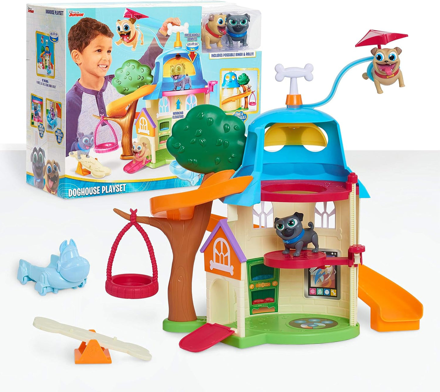 Just Play Dog Puppy Pals jeugo de casa, multicolor