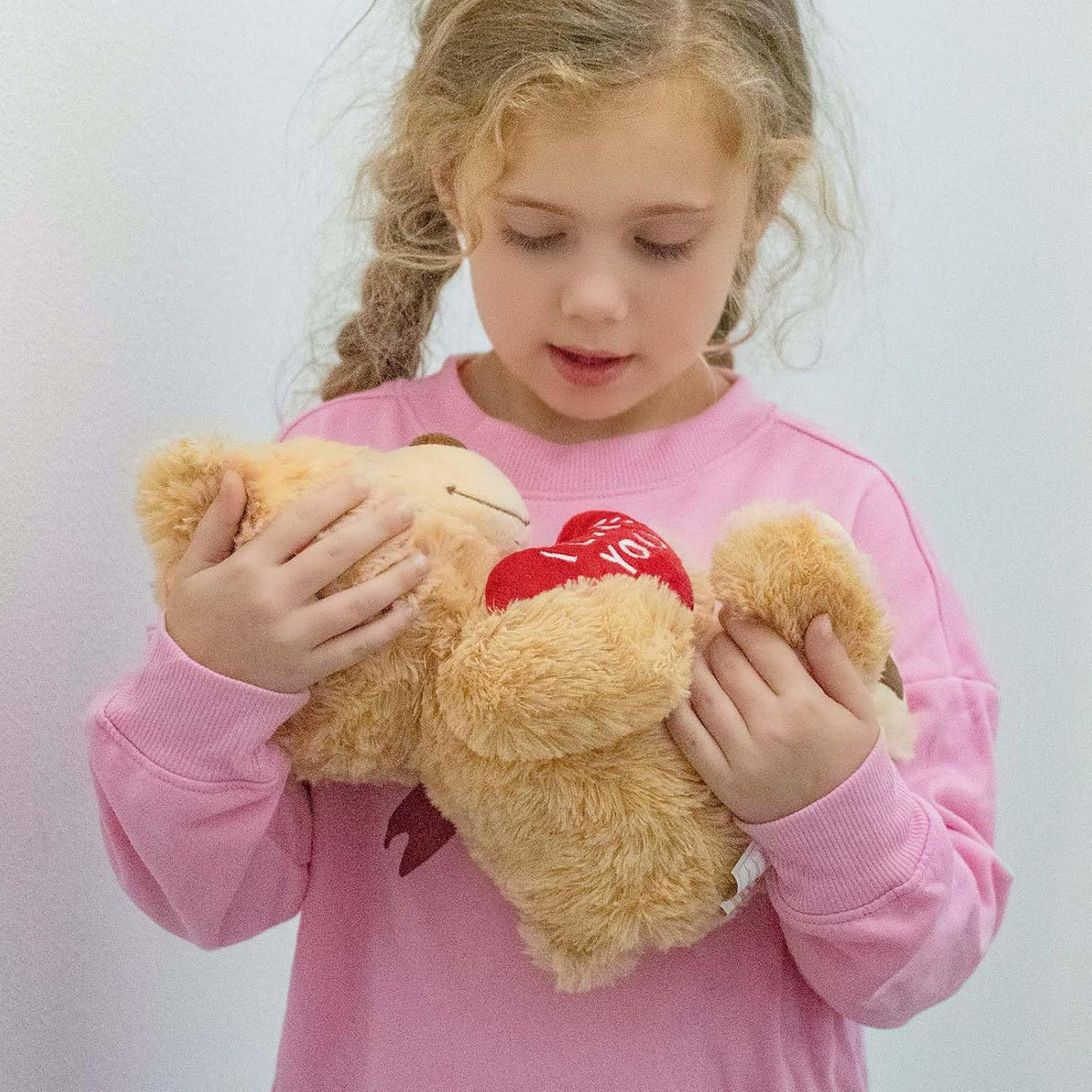 MaoGoLan Osito de Peluche Pequeño con Corazón Rojo, 12" Te Amo...