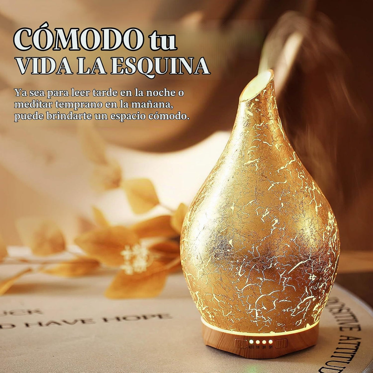 Porseme Difusor de Aceite Esencial de 280ml, Difusor de Aromaterapi...