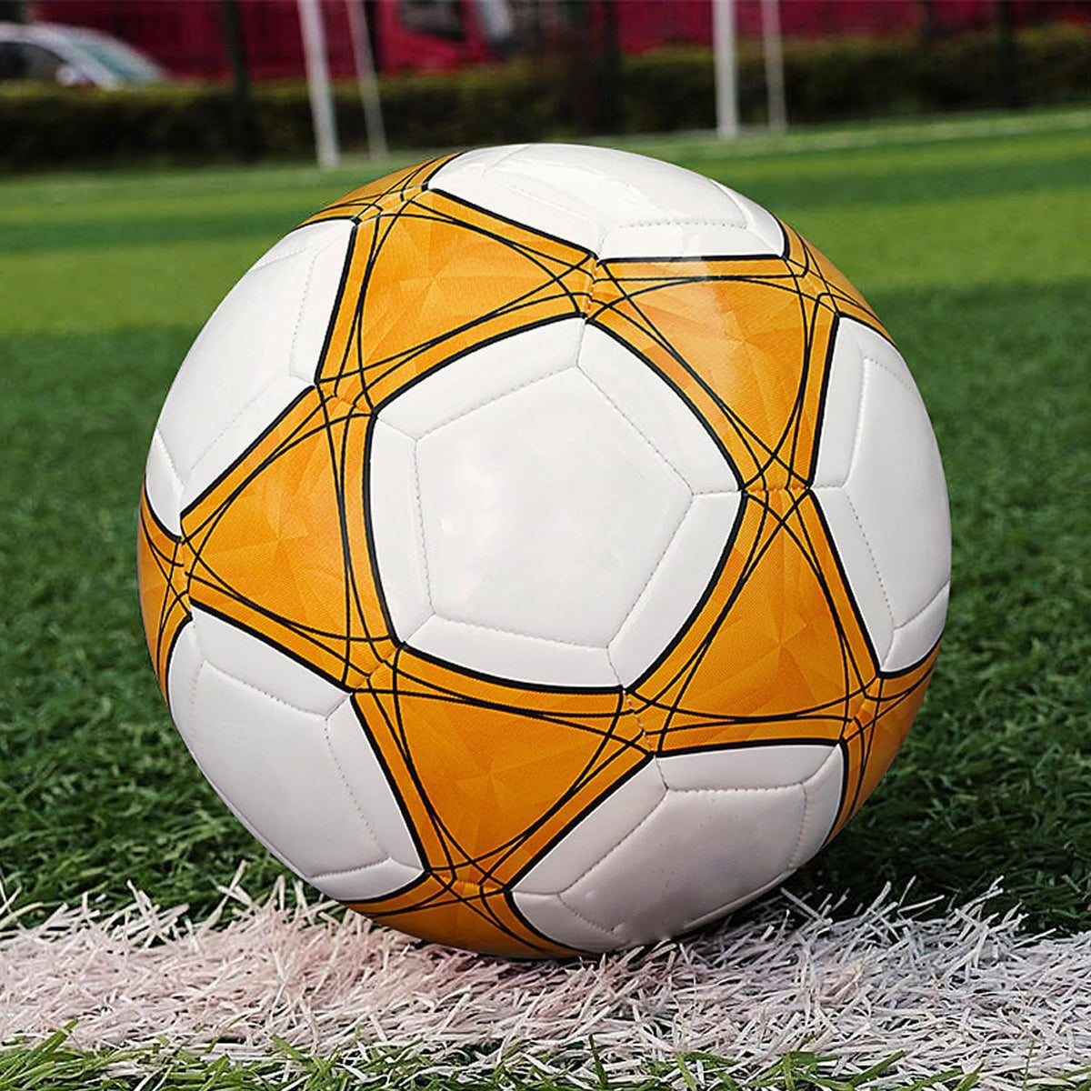 AYANICA Balón de fútbol tamaño 3,4,5 PU suave para práctica de entr...