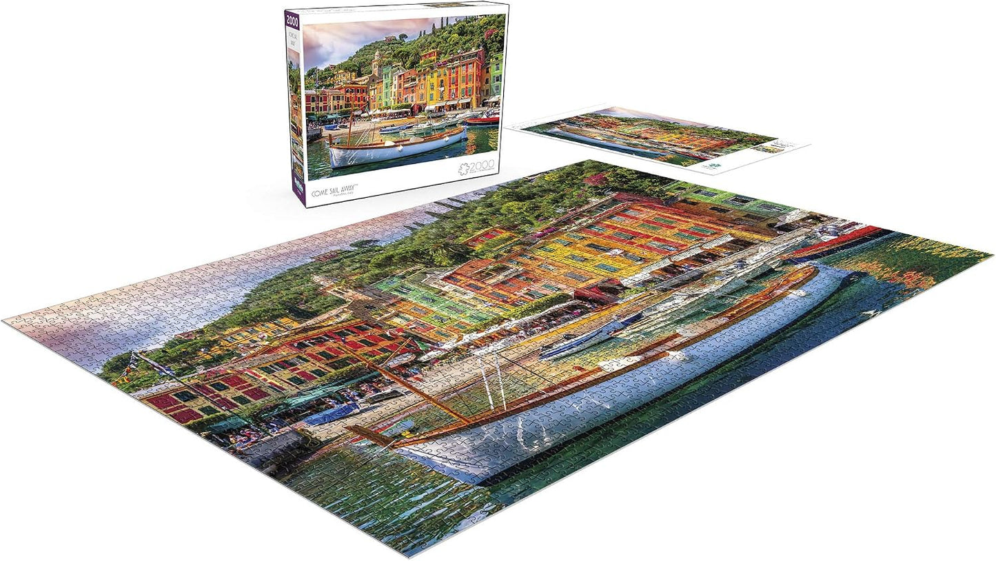 Buffalo Games - Come Sail Away - Portofino, Italia - Rompecabezas d...