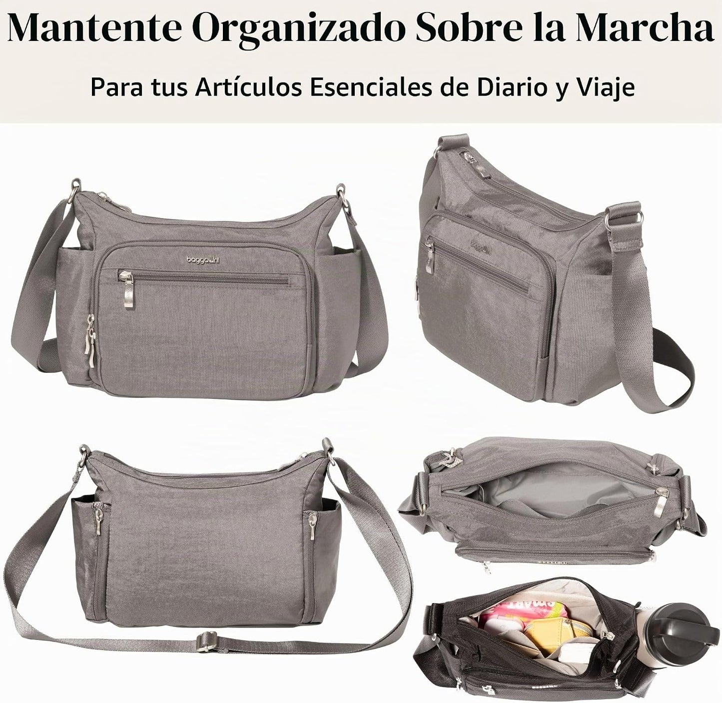 Baggallini Crosstown Hobo Crossbody