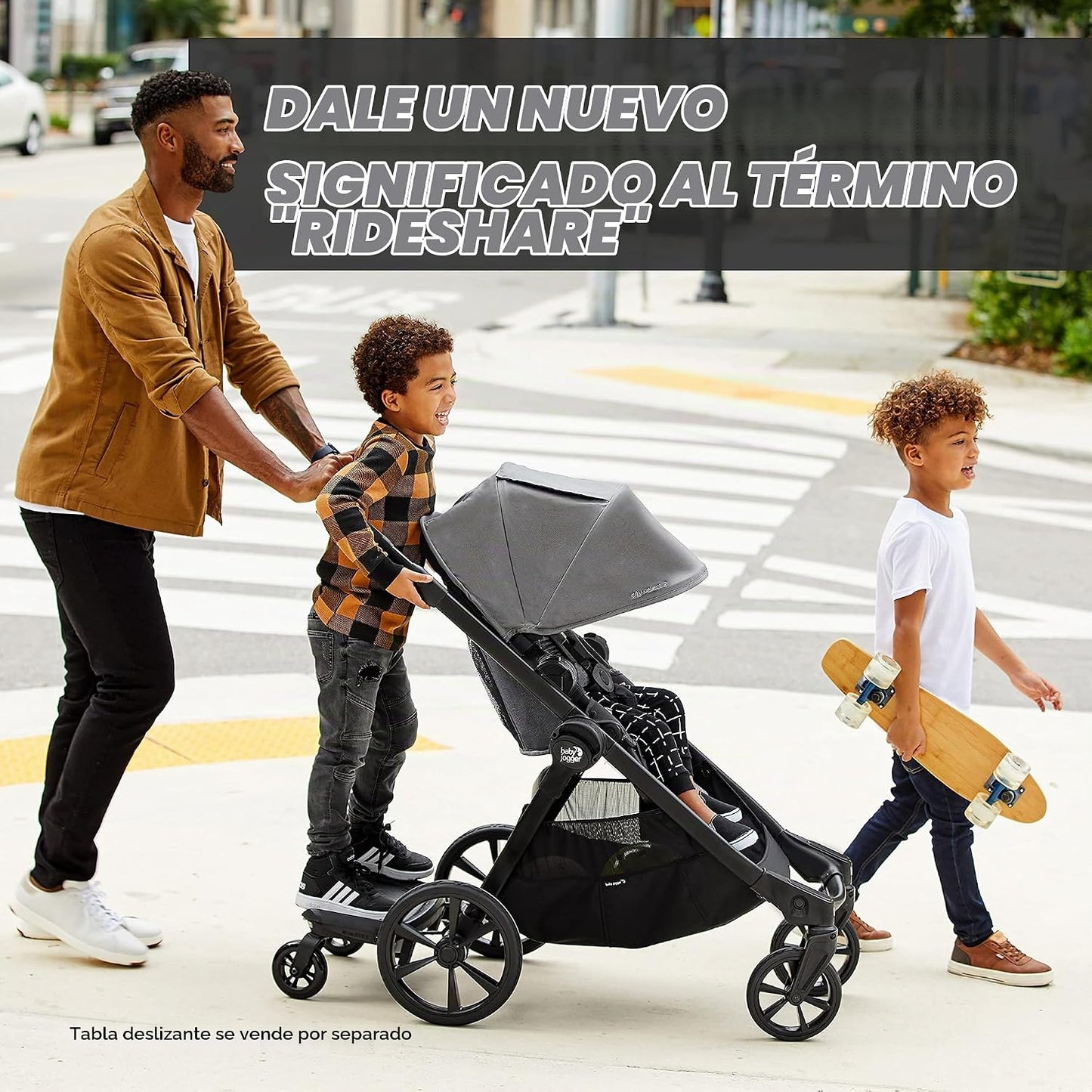 Baby Jogger City Select 2 Cochecito Modular de Individual a Doble Pike