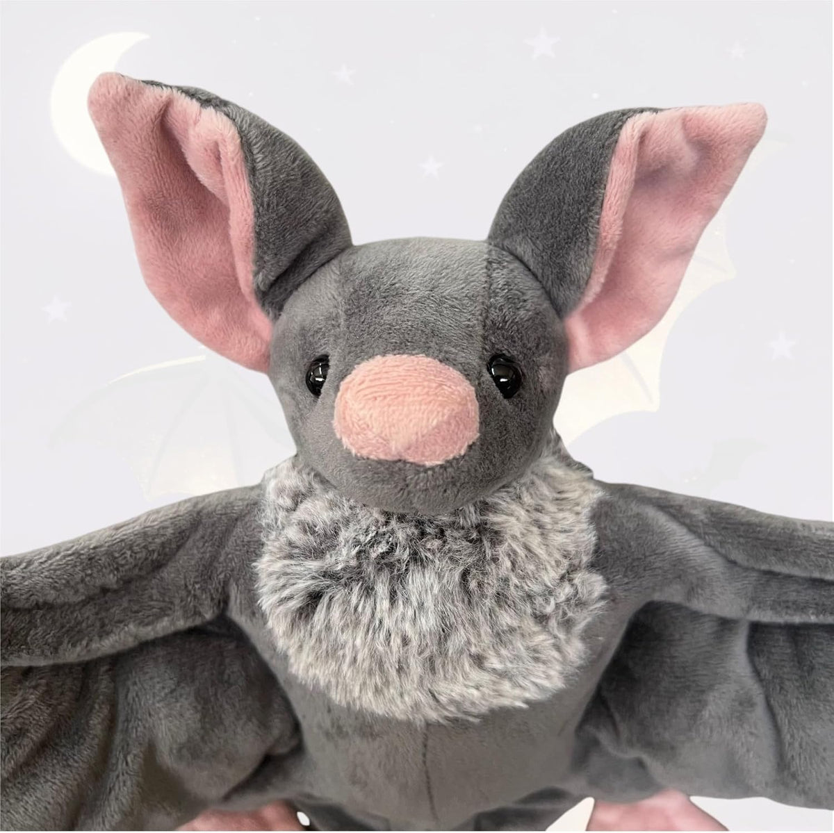 MKTRGOE Peluche de murciélago gótico grande de 22 pulgadas, animal...