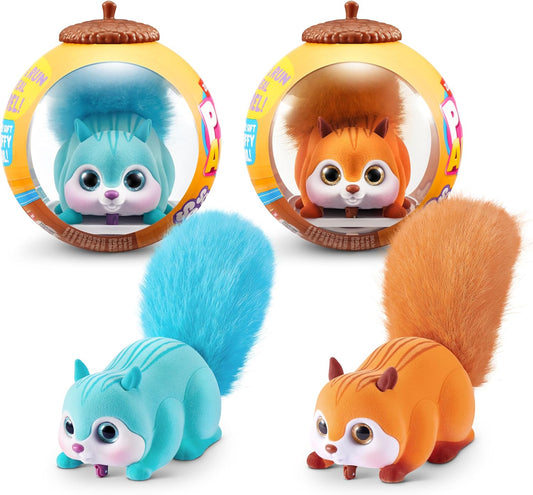 Pets Alive Scurry'n Squirrel (azul + naranja) Paquete de 2 por...