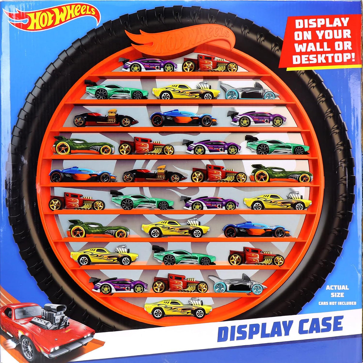 Hot Wheels - Estuche de coleccionista \u2013 Organizador de almacen...