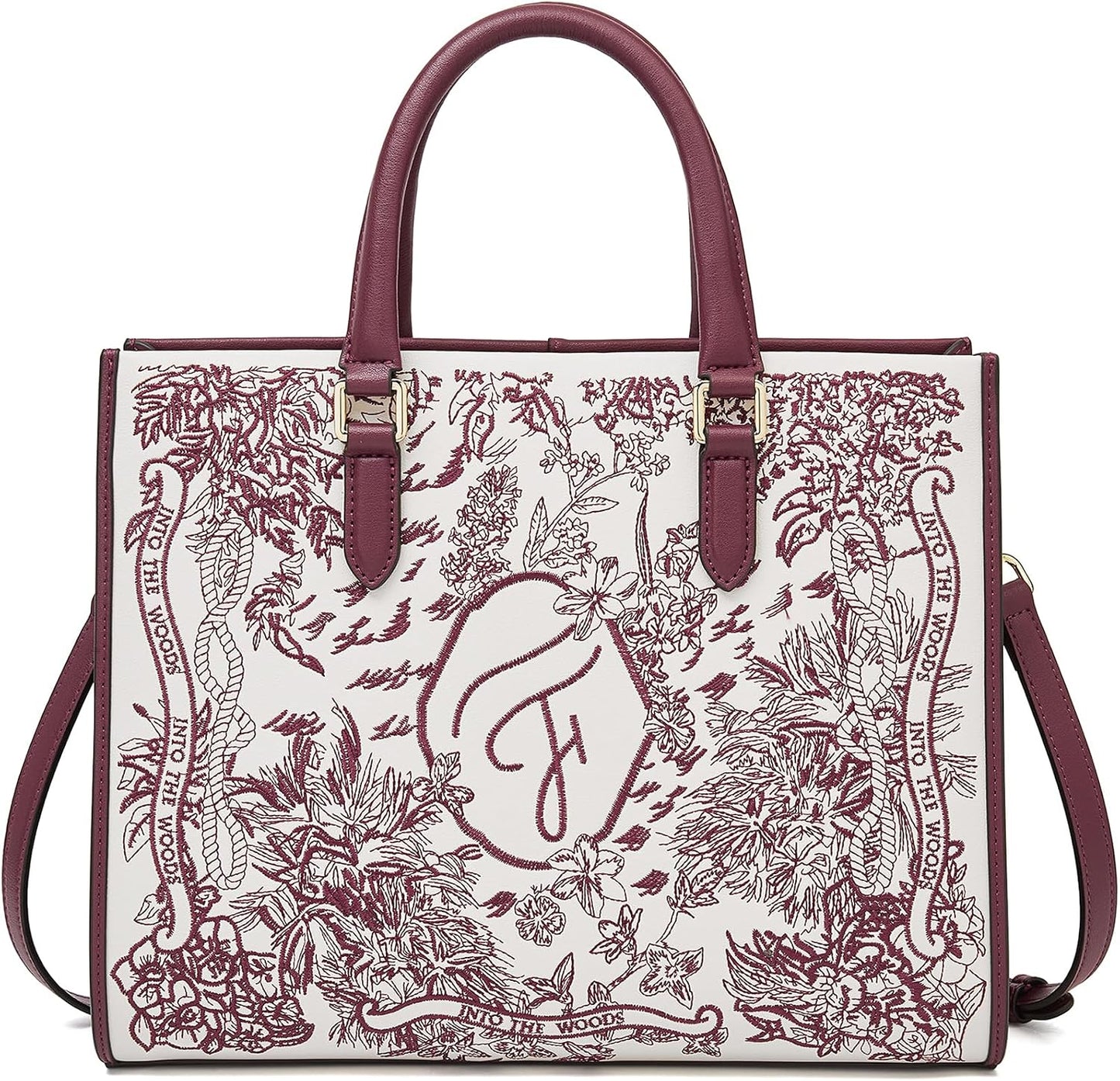 FOXLOVER Bolso Tote Mediano para Mujeres de Diseñador Vintage Satch...