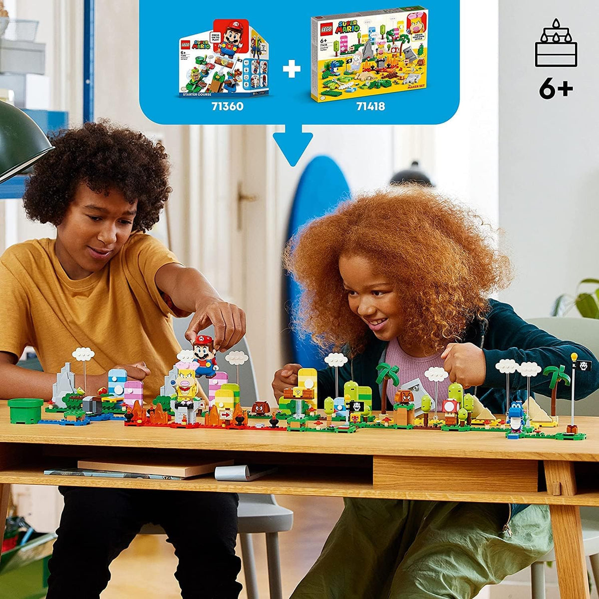 LEGO Super Mario Creativity Toolbox Maker Set 71418, crea tus propi...