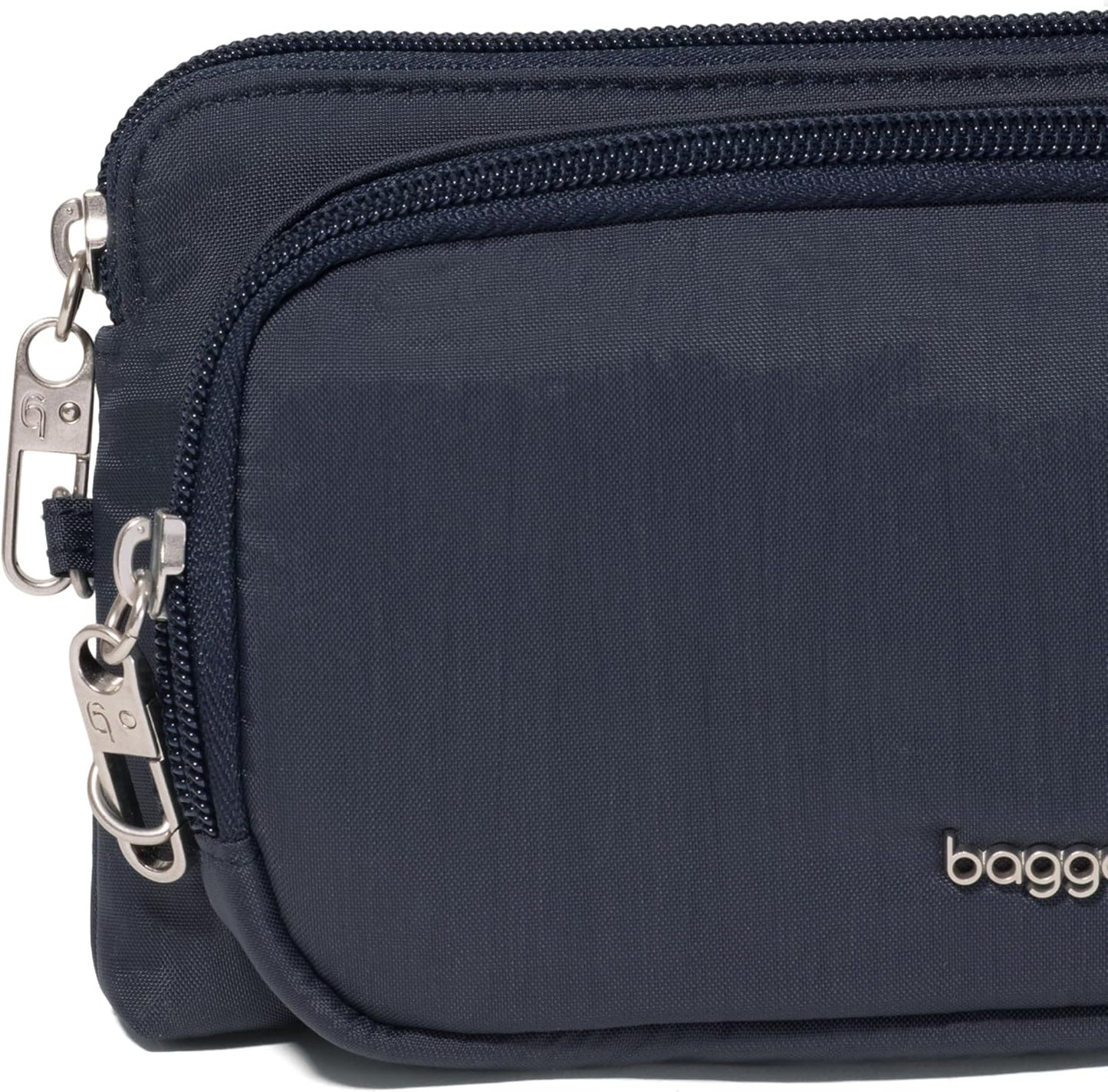 Securtex - Mini cartera cruzada antirrobo, ligera, 8.4 x 4.5 pulgad...