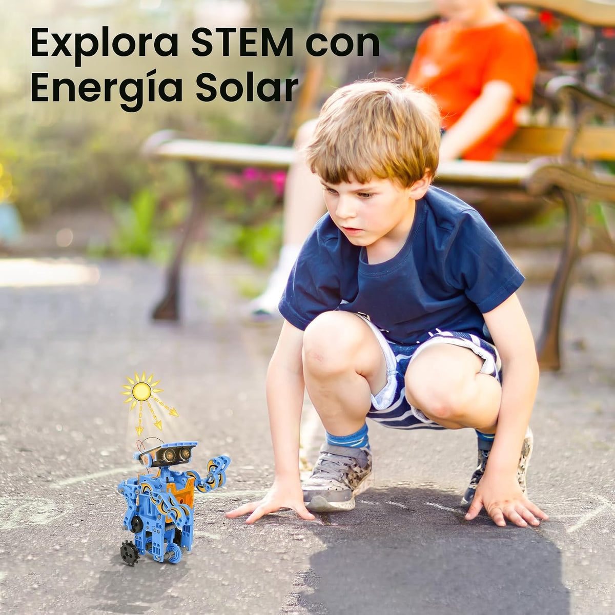 Sillbird Kit de robot de construcción solar 12 en 1, regalo STEM pa...