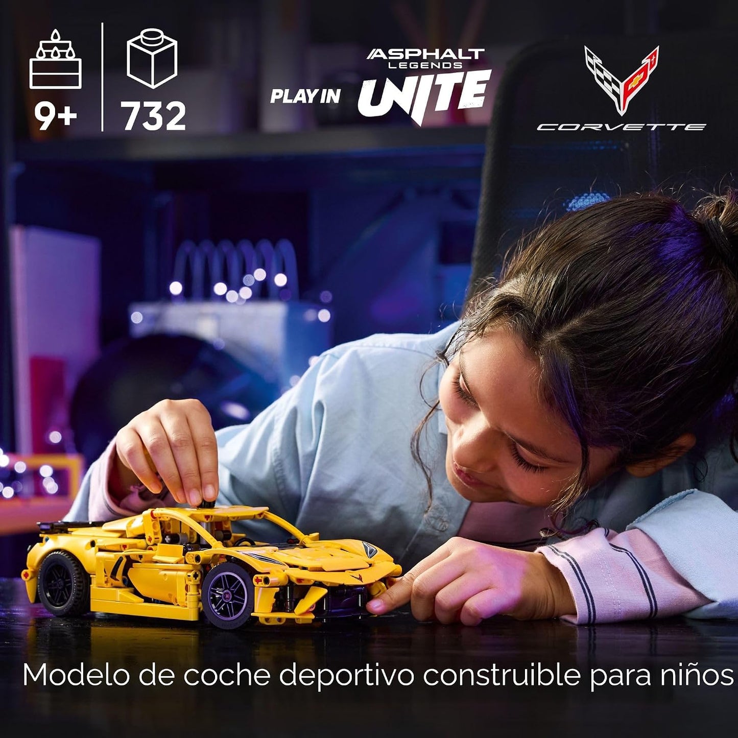 LEGO Technic Chevrolet Corvette Stingray - Juego de construcción de...