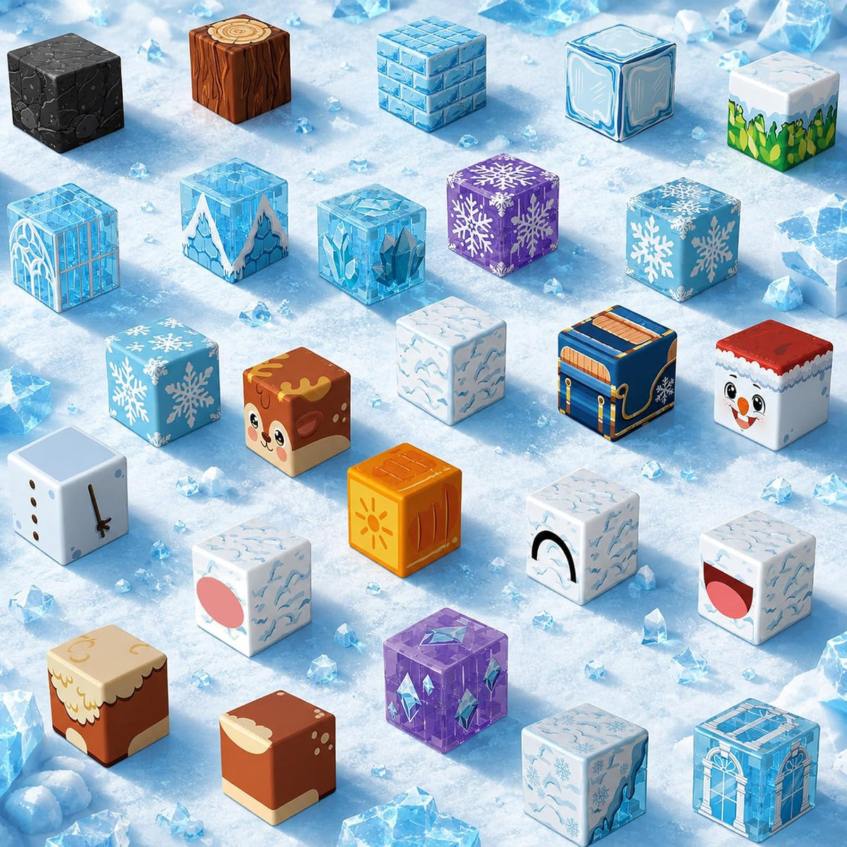 Laoren Bloques de construcción magnéticos STEM Toy Magnet Cubes par...