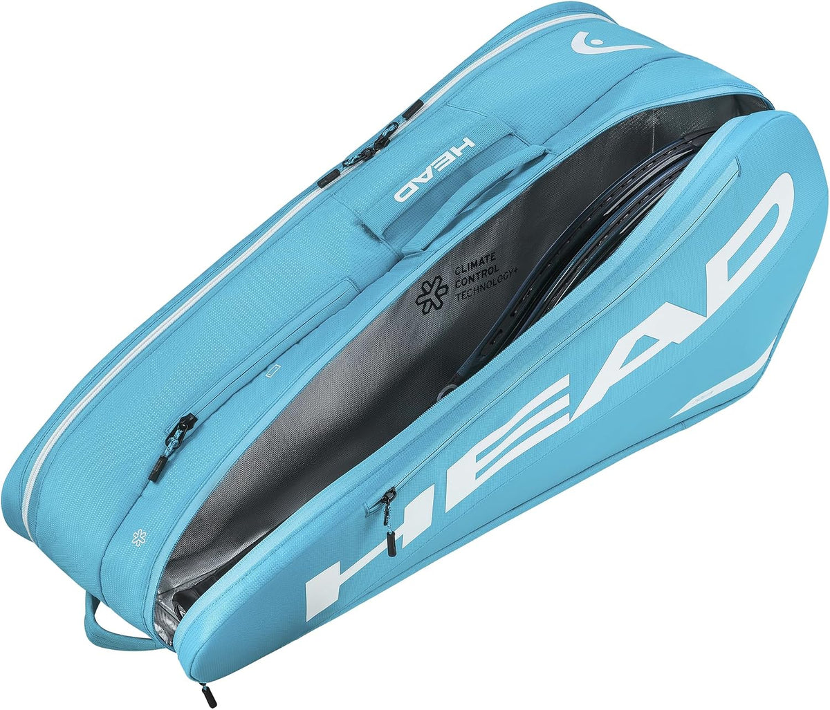HEAD Tour Racquet Bag M (6R) Bolsa de tenis - Capacidad para hasta...
