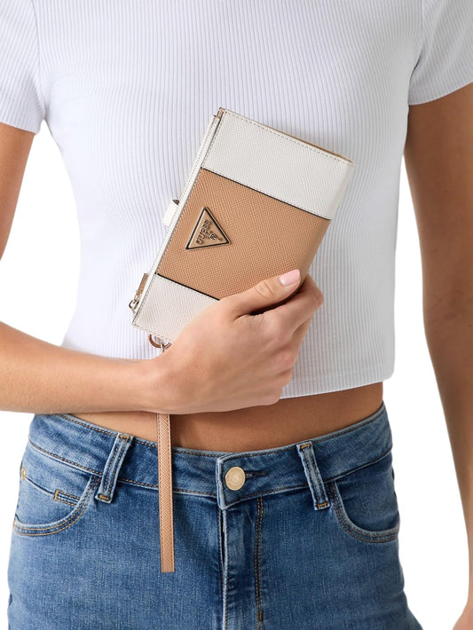 Laurel II - Cartera organizadora con doble cremallera