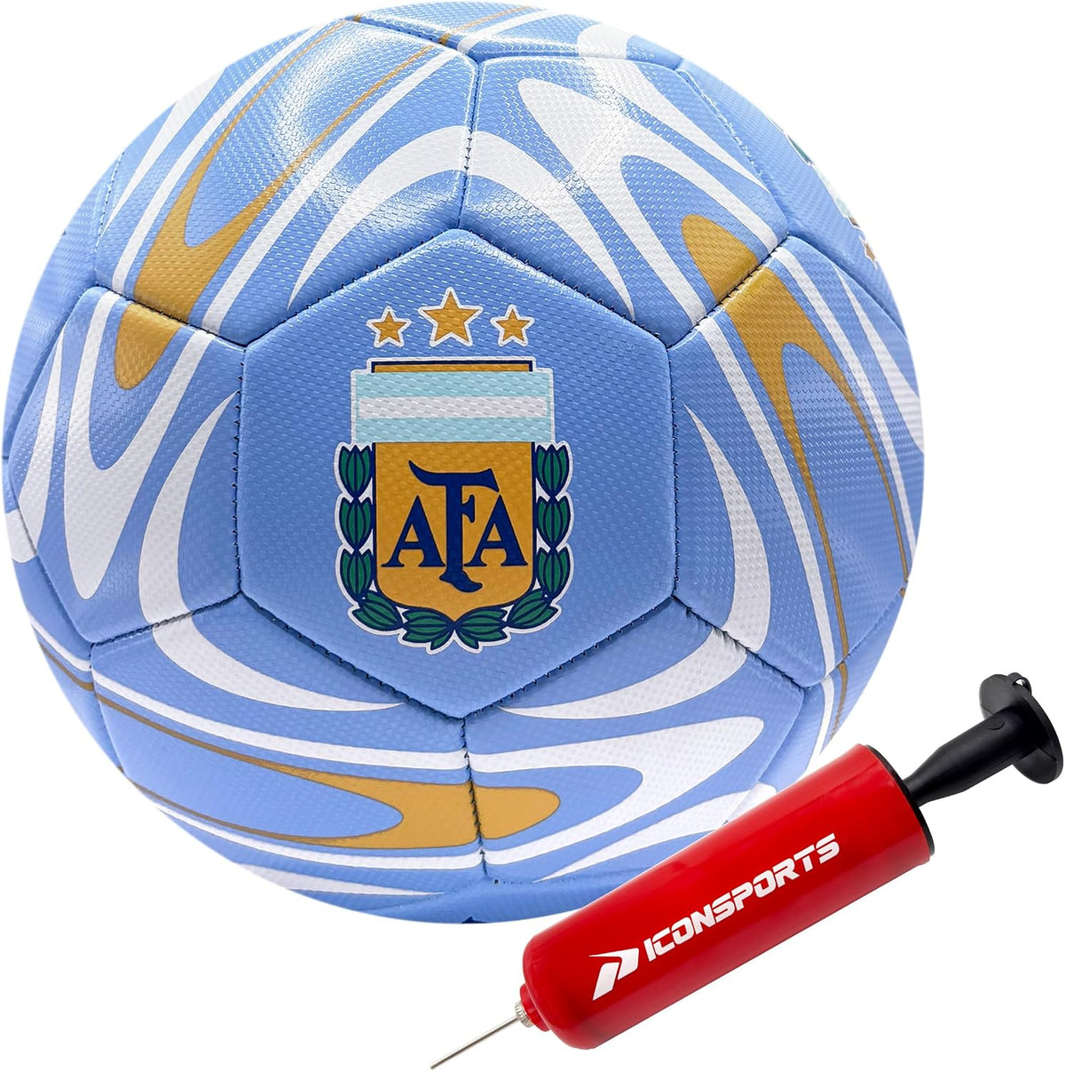 Icon Sports - Balón de fútbol oficialmente licenciado de la Asociac...