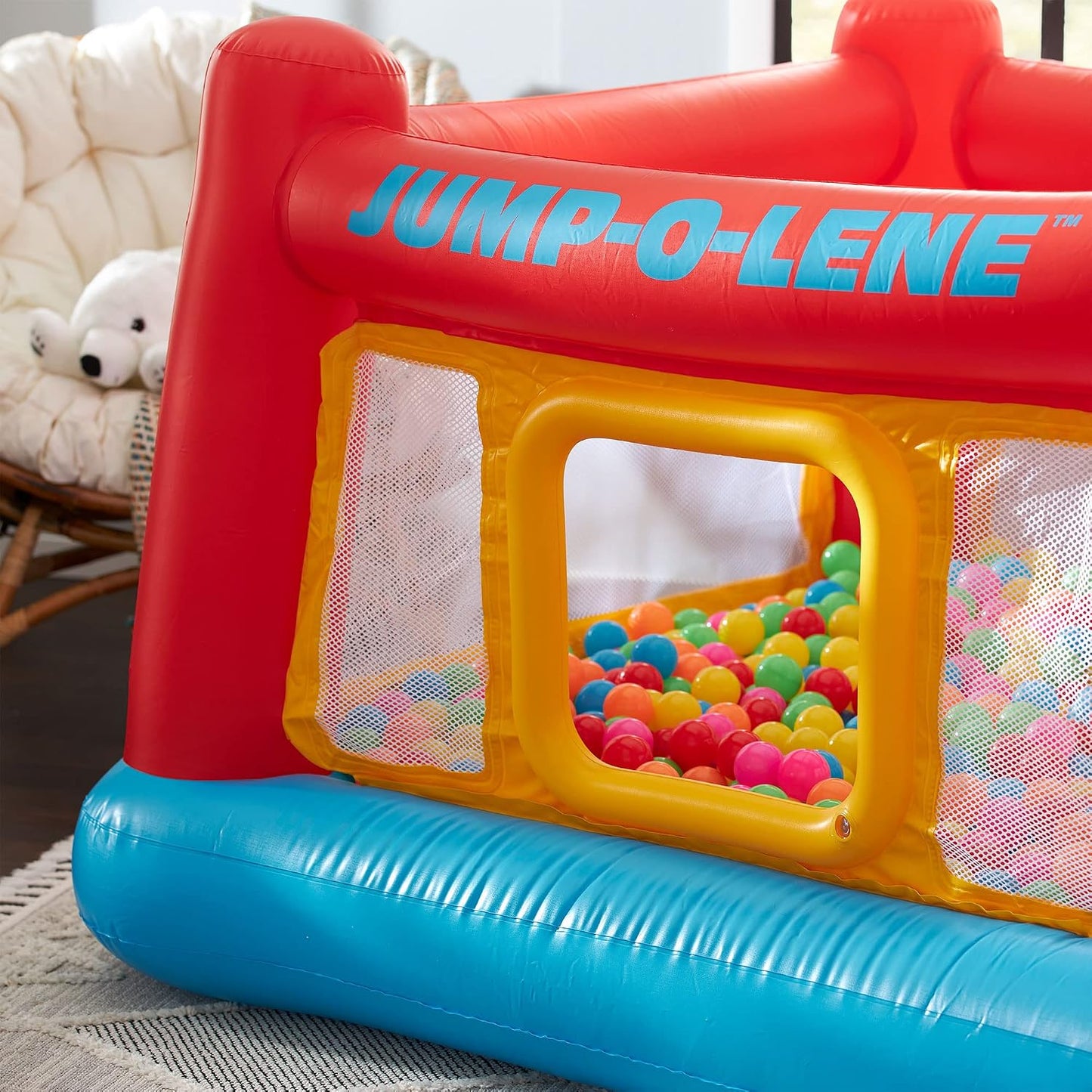 INTEX Jump-O-Lene - Cama elástica inflable para cama elástica y div...