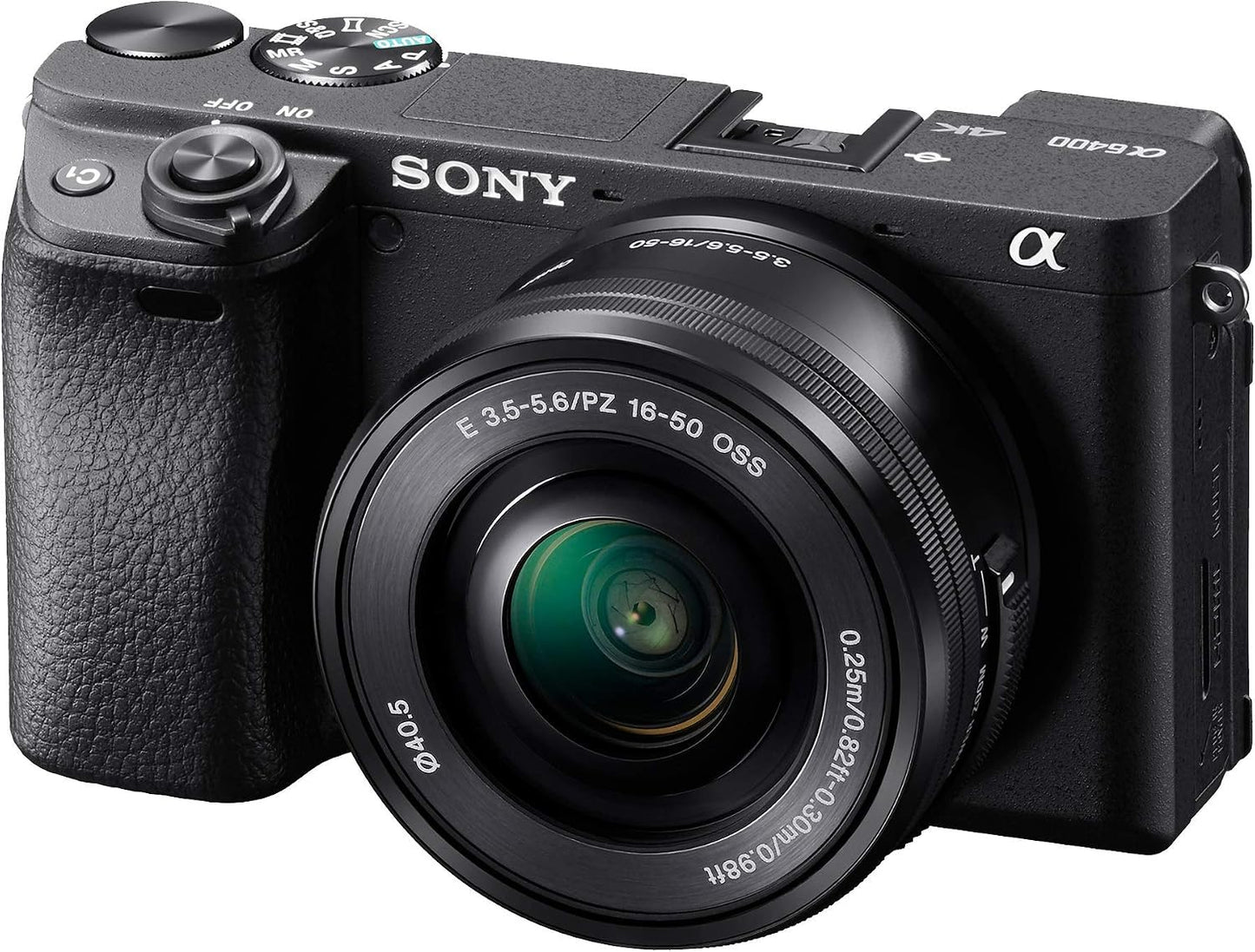 Sony Alpha a6400 - Cámara digital sin espejo compacta con lente int...