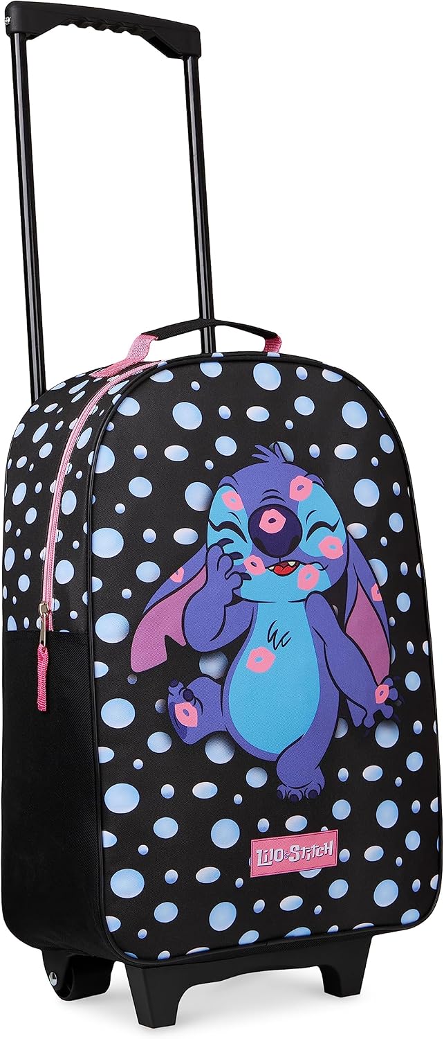 Disney Equipaje Rodante para Niños 40,6×27,9 cm, Maleta de Mano de...