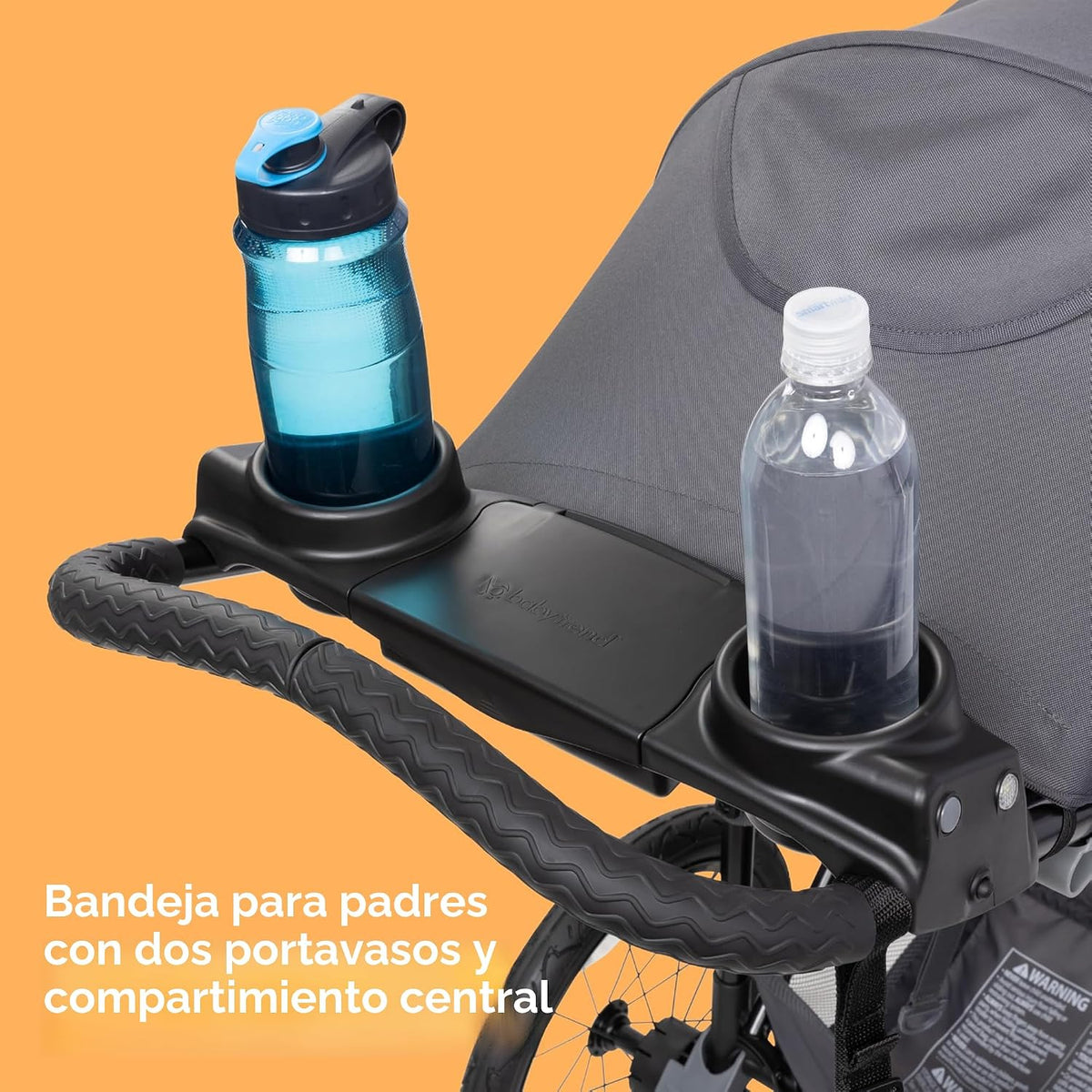 Baby Trend Expedition® Zero Flat Jogger con luces LED, Dash Gris |...